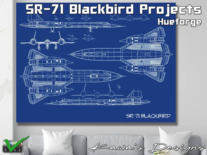 Proyectos Hueforge SR-71 Blackbird