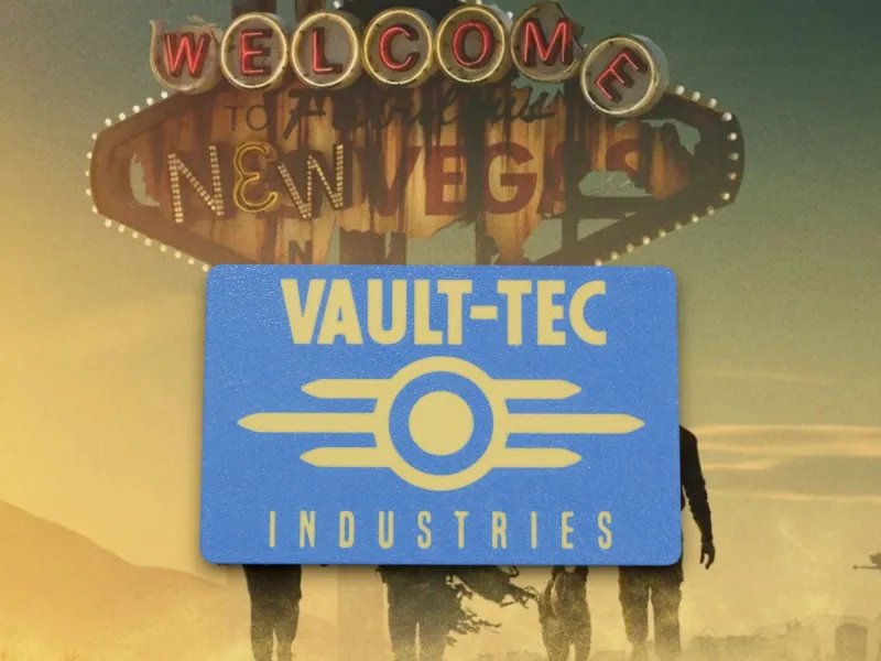 Tap-To-Pay Vault-Tec Industries Card