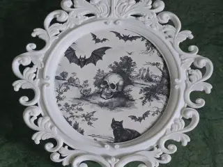 Candle lid display frame