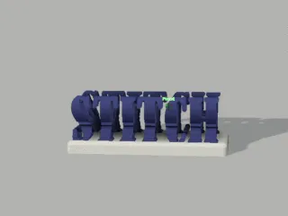 Flip text stitch