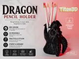 Dragon Head Pencil Cup-0