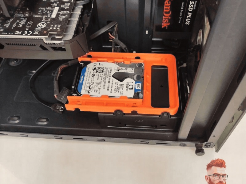 SSD/HDD 2.5" to 3.5" Adapter – Mounting Bracket