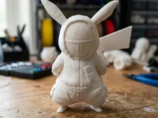 Squid Game Pikachu Pokemon