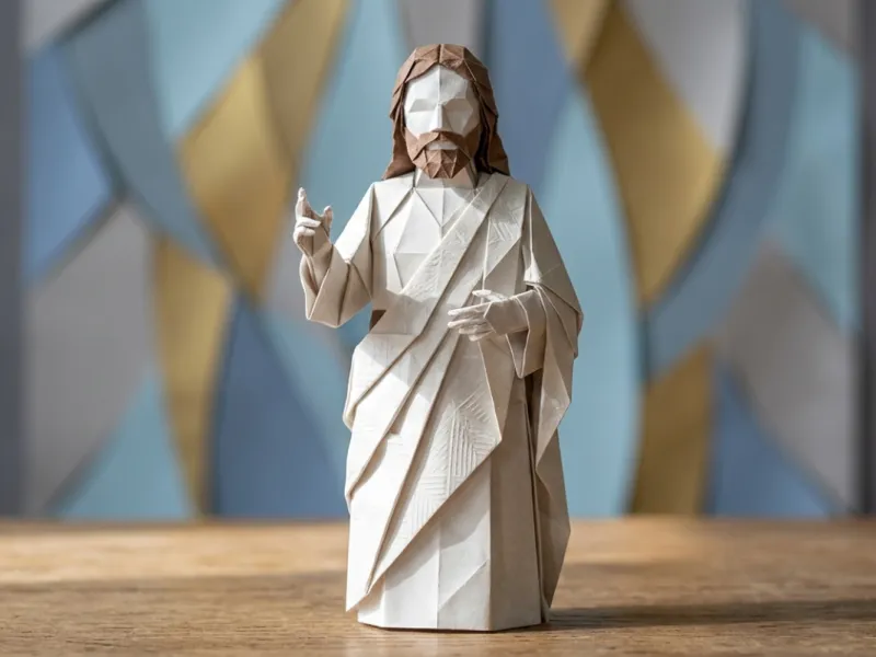 Jesucristo Origami