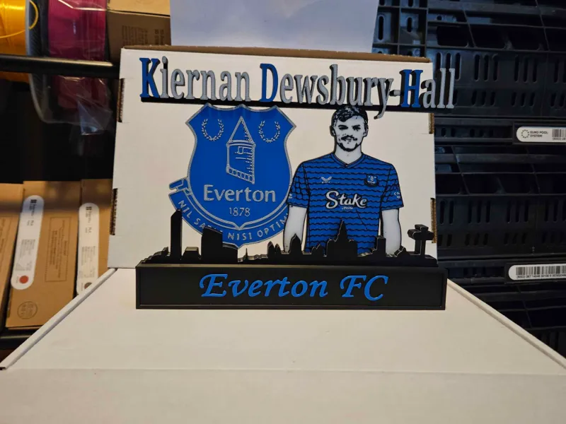 Premier League - Everton FC Kiernan Dewsbury - Hall Exhibición