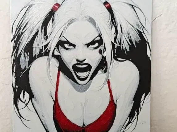 Hueforge Harley Quinn