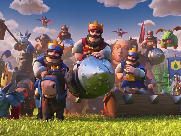 Персонажи из Clash Royale