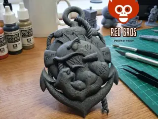 ¡Furia en la Nevera! Imán Peces del Infierno Flying Hellfish
