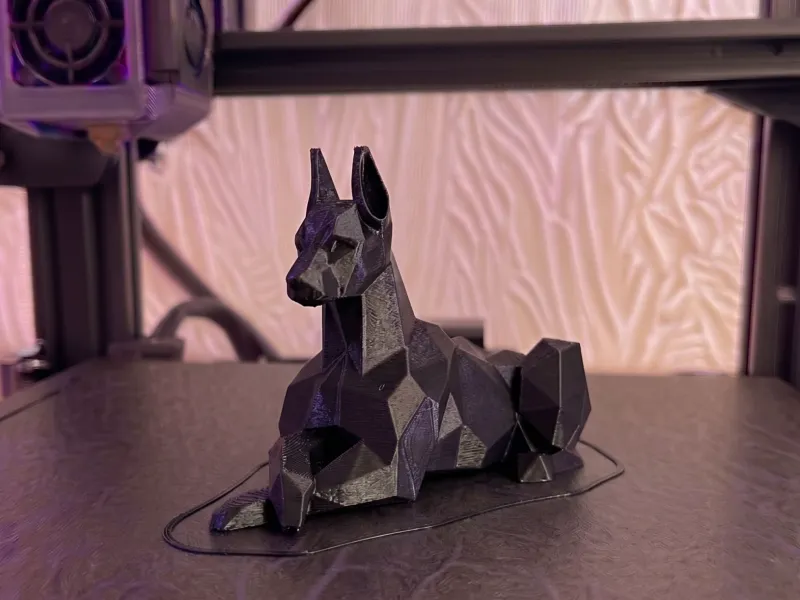 Cane Doberman Lowpoly
