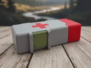 Caja Botiquin + Linterna | FirstAid Box+Flashlight