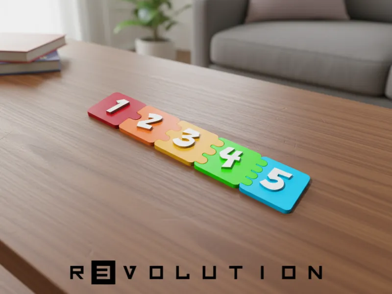 Educational Numbers Jigsaw Pieces