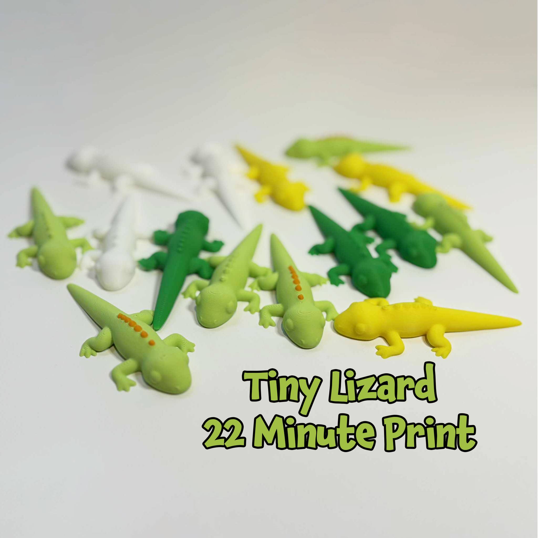 3D Printer Files | 3MF File | Tiny Lizard | Creality Cloud