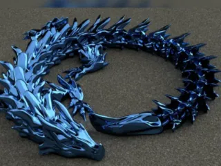 Water Dragon - Articulated Dragon