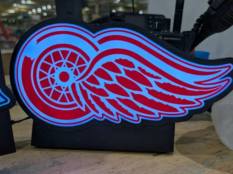 Detroit Red Wings lightbox