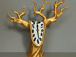 Salvador Dali inspired surreal Clock Tree