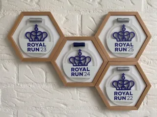 Modular Hex Medal frame