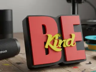 Cool Sign - Be Kind