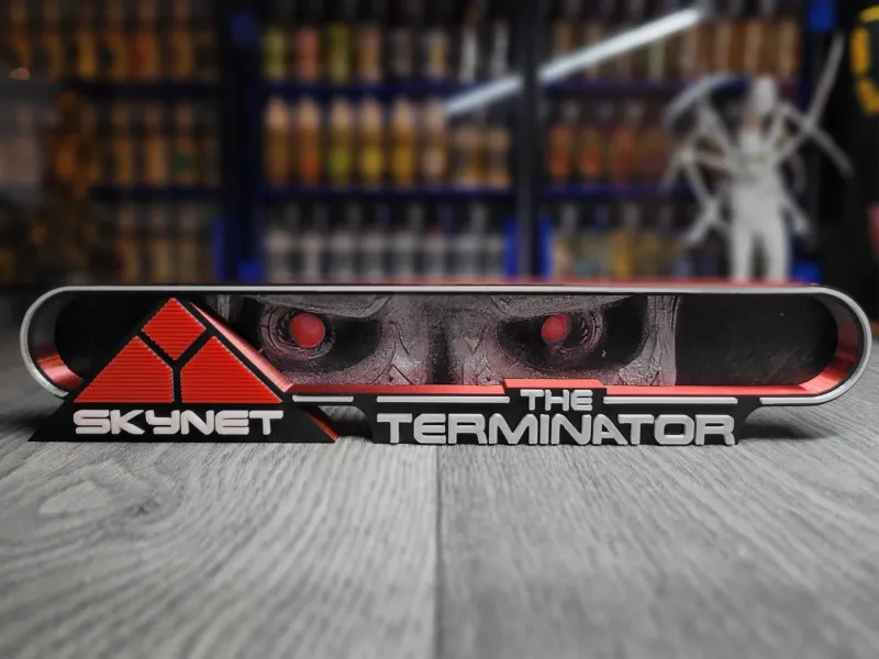 The Terminator movie sign logo
