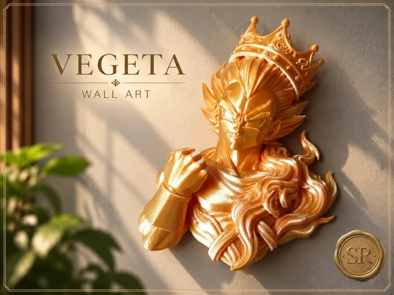 King Vegeta Wall Art
