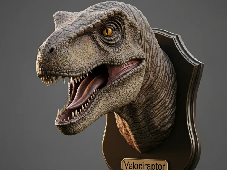 Velociraptor Trophy