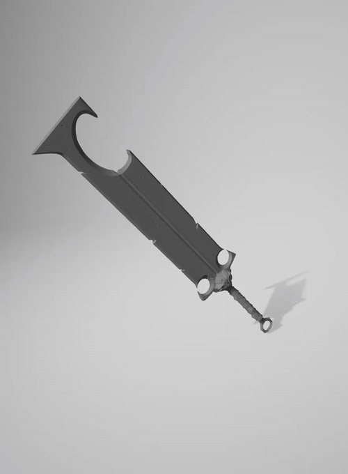 Spawn Sword God of Spirit Life Size 155cm Fake Prop