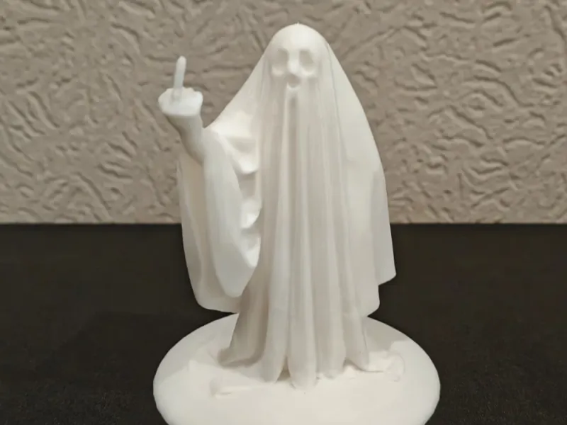 Ghost Middlefinger for Halloween