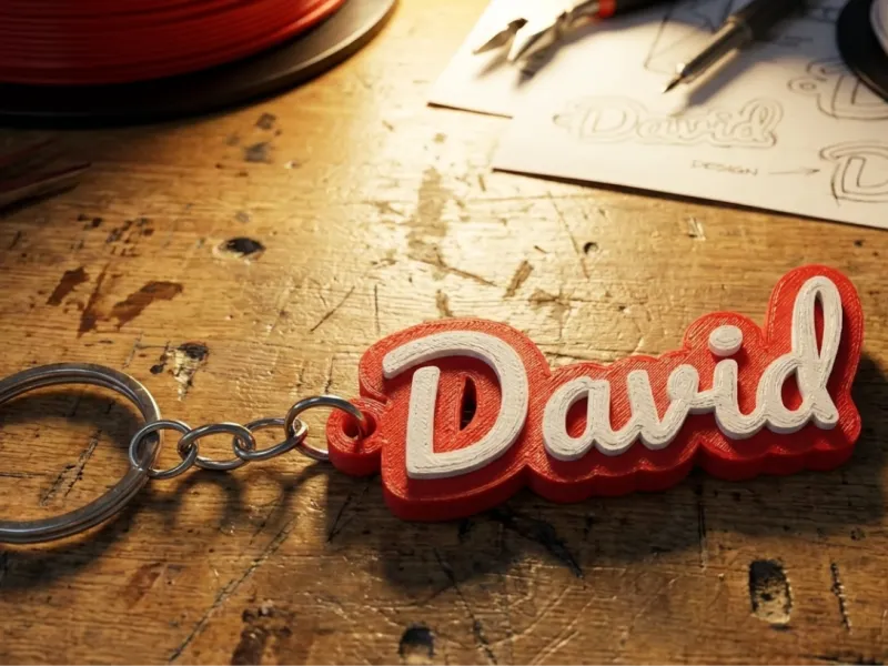 Keychain David