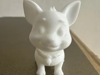 Cute corgi figure