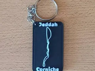 JEDDAH CORNICHE Circuit Keychain