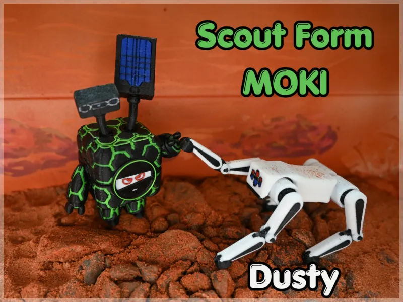 İzci Form MOKI ve Yoldaşı Dusty