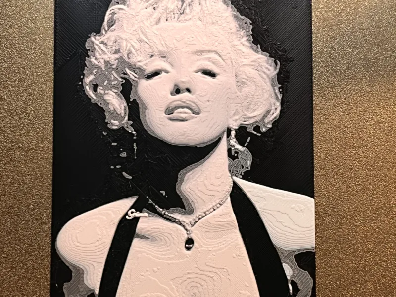 Wall Art Hueforge Marilyn_Front_