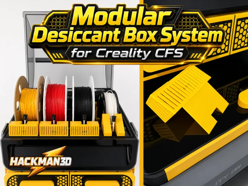 Creality CFS Modular Desiccant Box System