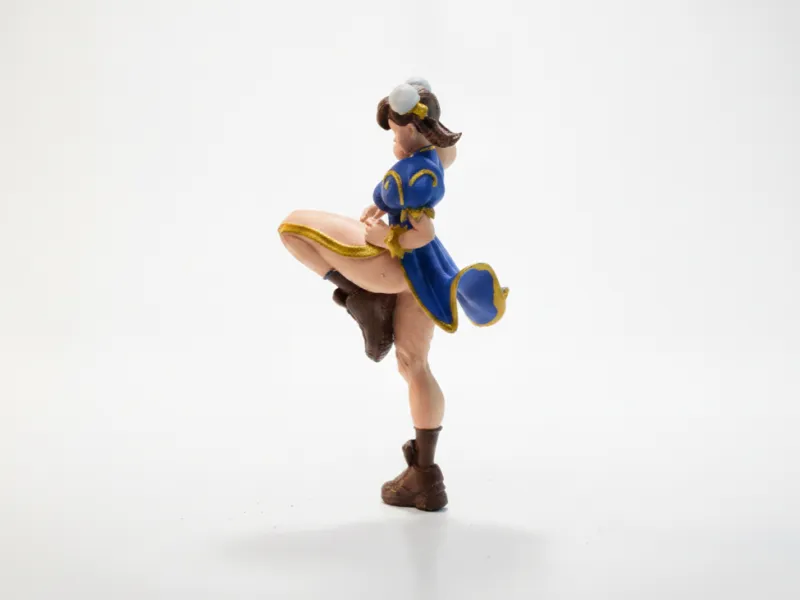 Chun Li Fighter Gaming Figurine 3D Printable