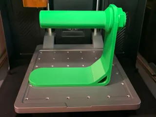 Support de verre pour gravure laser