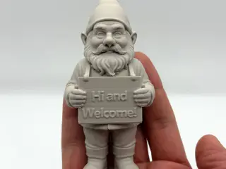 Sign Garden Gnome