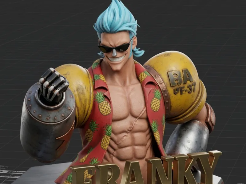 Franky One Piece Bust