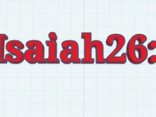 Isaiah 26:3
