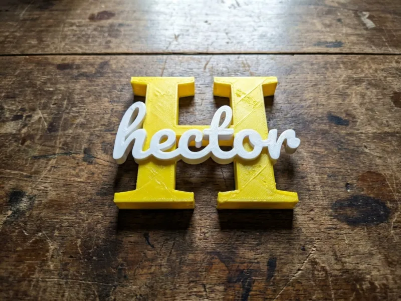 Wall Art Name Hector