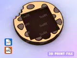 Post-It, Sticky Note Holder chocolate cookie-0