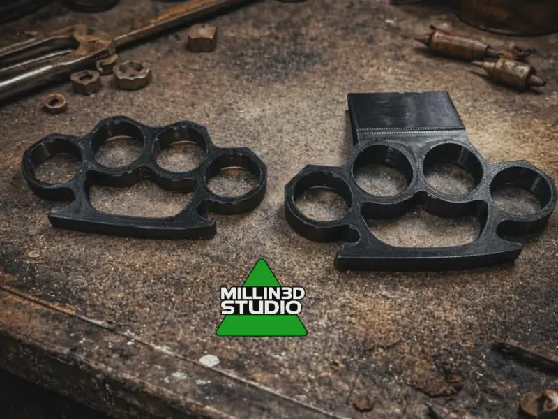 Brass knuckles and Scraper Version