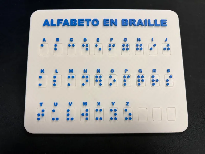 盲文字母表