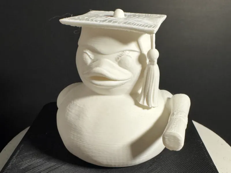 Canard de remise de diplôme