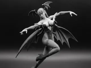 Morrigan Pose Figure