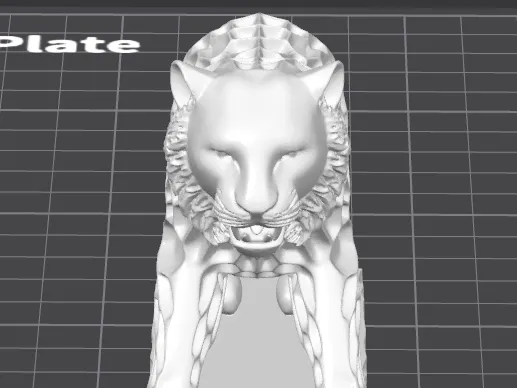 Tiger Sculpture