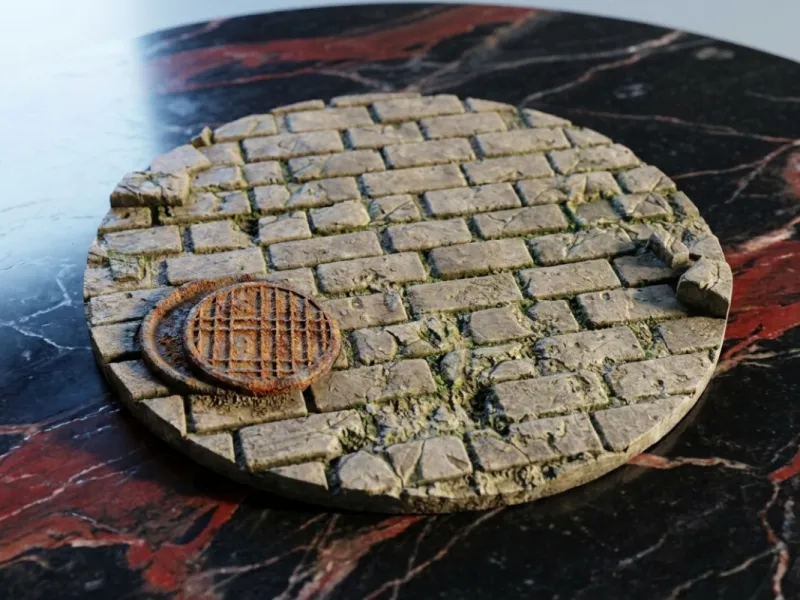 Miniature terrain Base _ C14