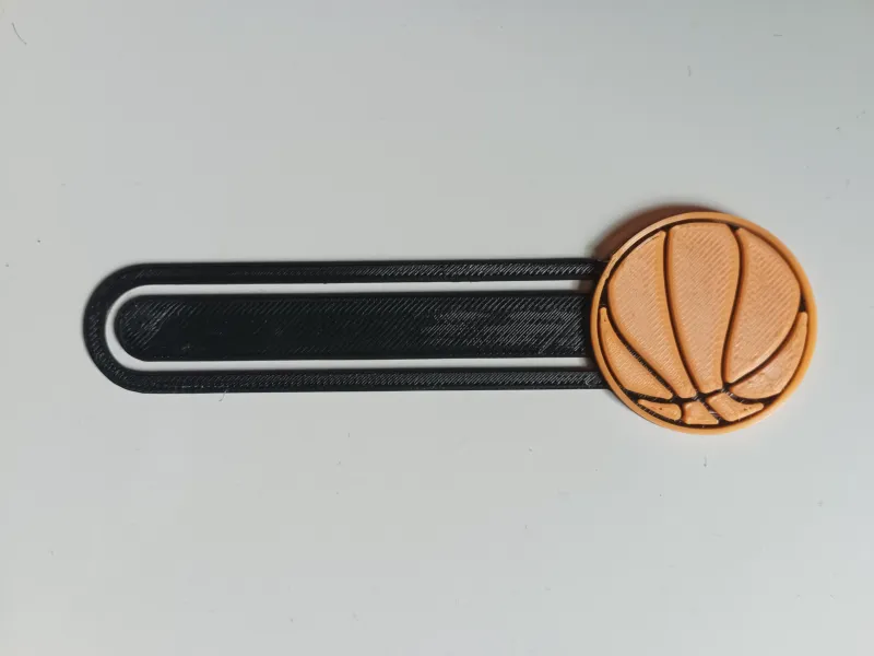 basketball bookmark
