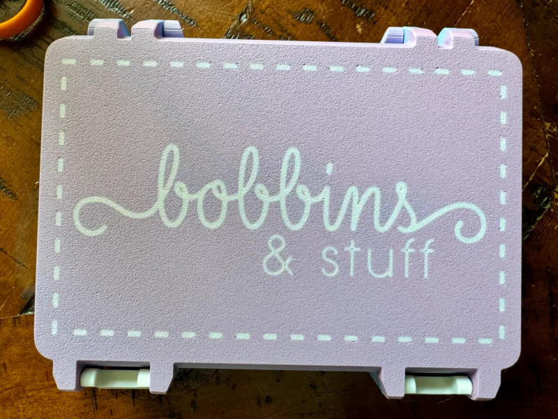 Bobbins *and stuff* SnapLock Box