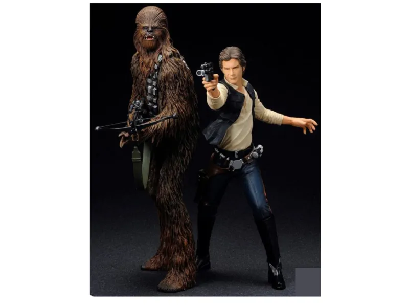 Han Solo and Chewbacca