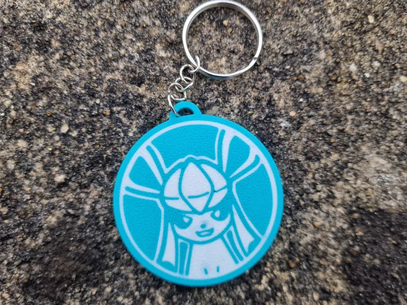 Glaceon Keychain