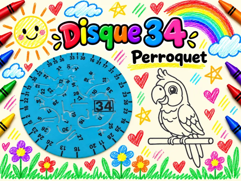 Disque pochoir 34